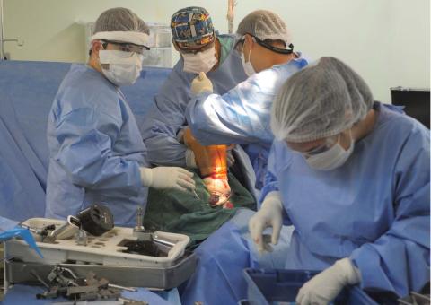 Hospital Adriano Jorge completa 68 cirurgias com Instituto de Traumatologia e Ortopedia Jamil Hadda